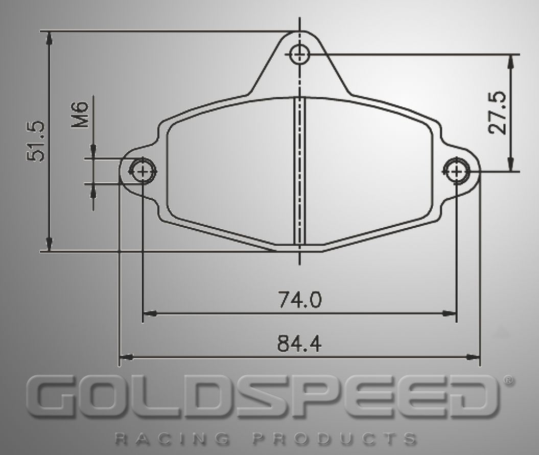 Set pulegge Goldspeed RR Righetti anteriore