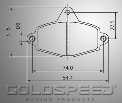 Set pulegge Goldspeed RR Righetti anteriore