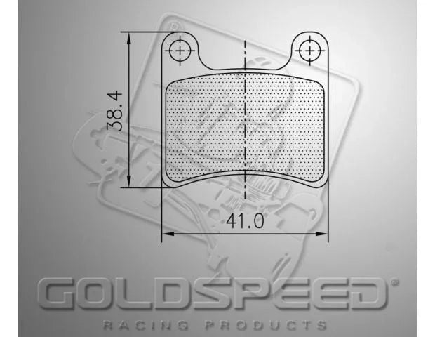Goldspeed remblok set type IPK / Tillotson mini - KartKings