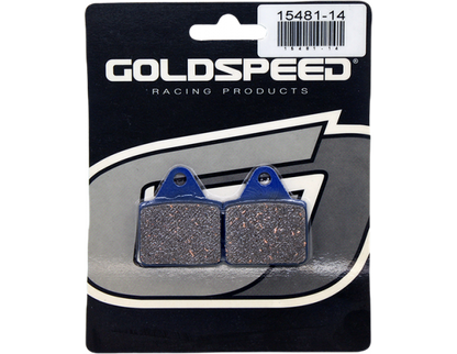 Set pastiglie freno Goldspeed Tipo LenzoKart anteriore / mini posteriore