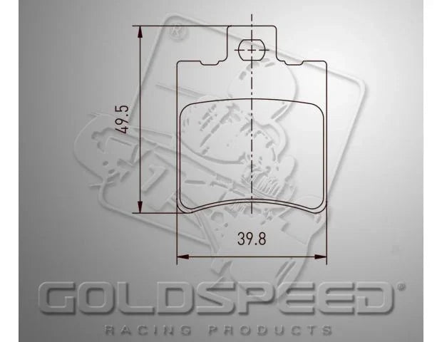 Set di freni Goldspeed ENERGY CORSE-KELGATE TYPE ANTERIORE
