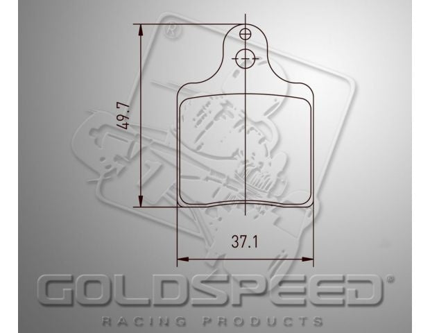 Set di cuscinetti Goldspeed INTREPID EVO-3 TIPO ANTERIORE