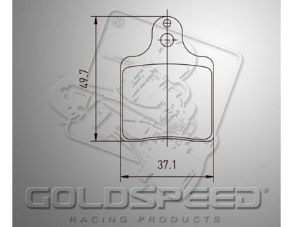 Set di cuscinetti Goldspeed INTREPID EVO-3 TIPO ANTERIORE