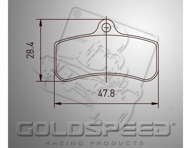 Set di remblok Goldspeed PCR TIPO ANTERIORE