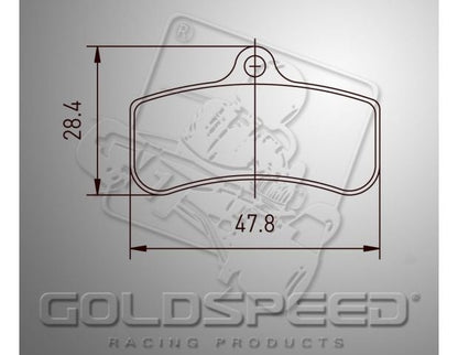 Set di remblok Goldspeed PCR TIPO ANTERIORE