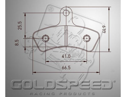 Set di rinforzi Goldspeed SWISS HUTLESS TYPE FRONT KZ