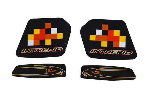 Adesivi per serbatoio mini kart Intrepid
