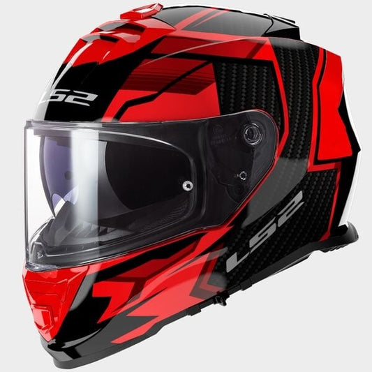 LS2 FF800 Storm II tracker rood / zwart