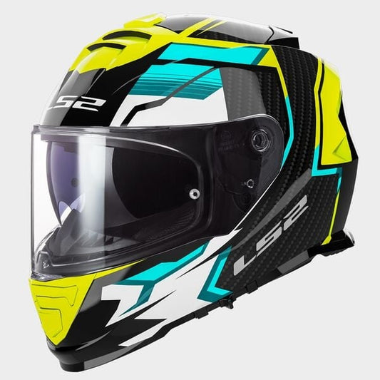 LS2 FF800 Storm II tracker zwart / fluor geel