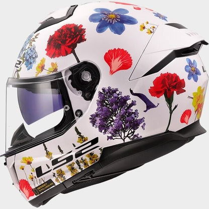 LS2 FF808 Stream II Flowers wit