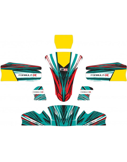 Set di adesivi Formula K KG MK20