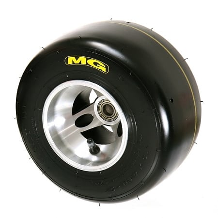 Pneumatico anteriore giallo MG SM 10x4.5-5