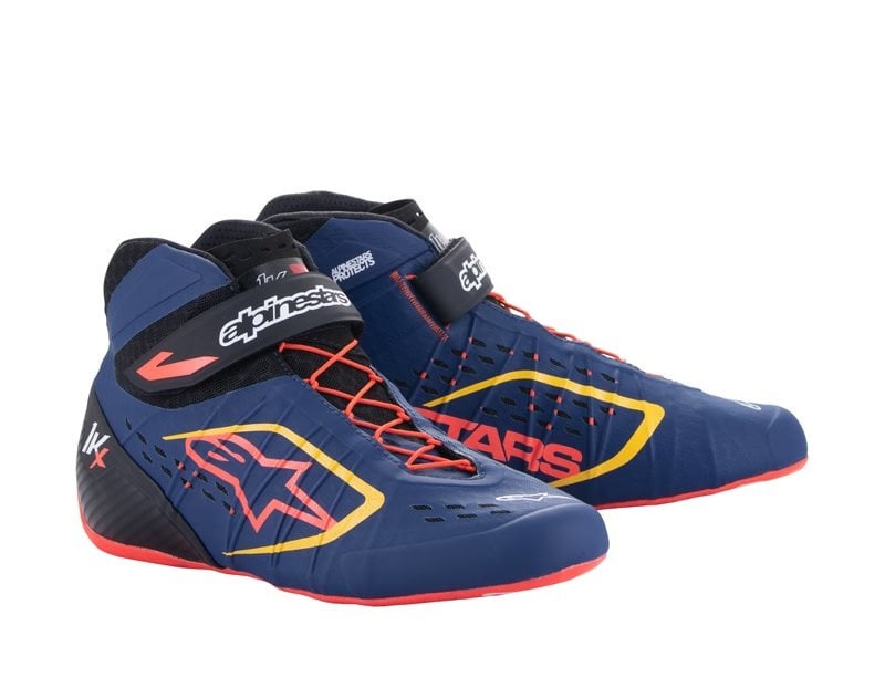 Alpinestars Tech-1 KX V2 Ultramanine blu/rosso