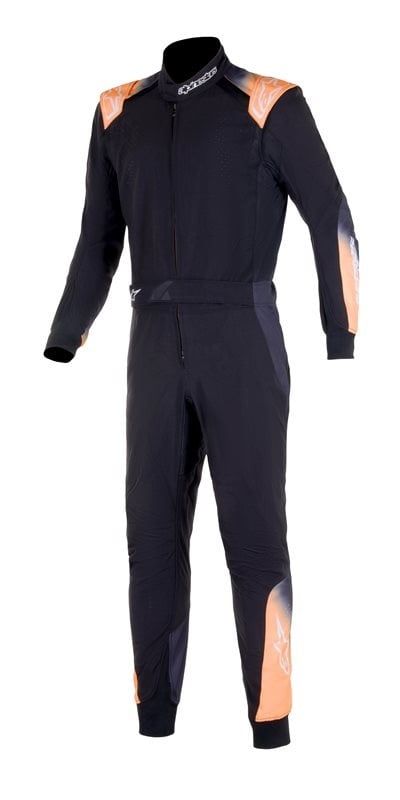 Alpinestars KMX-5 v2 nero/arancione fluorescente