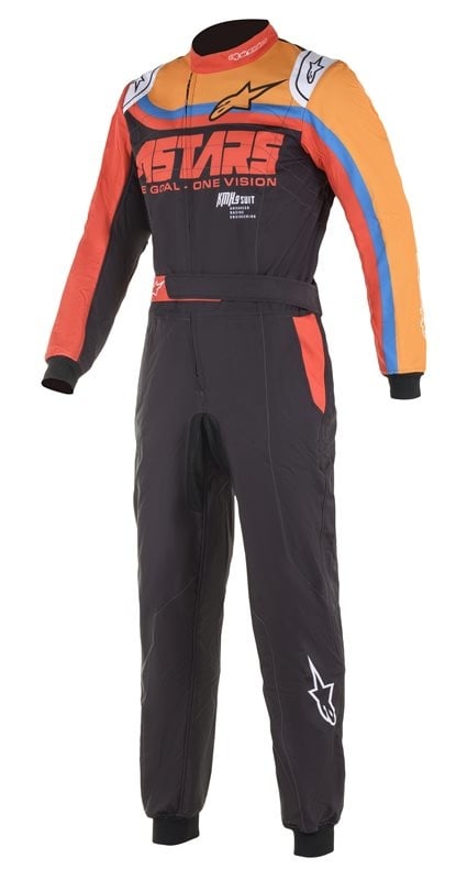 Alpinestars KMX-9 v2 Graphic NERO/Arancione