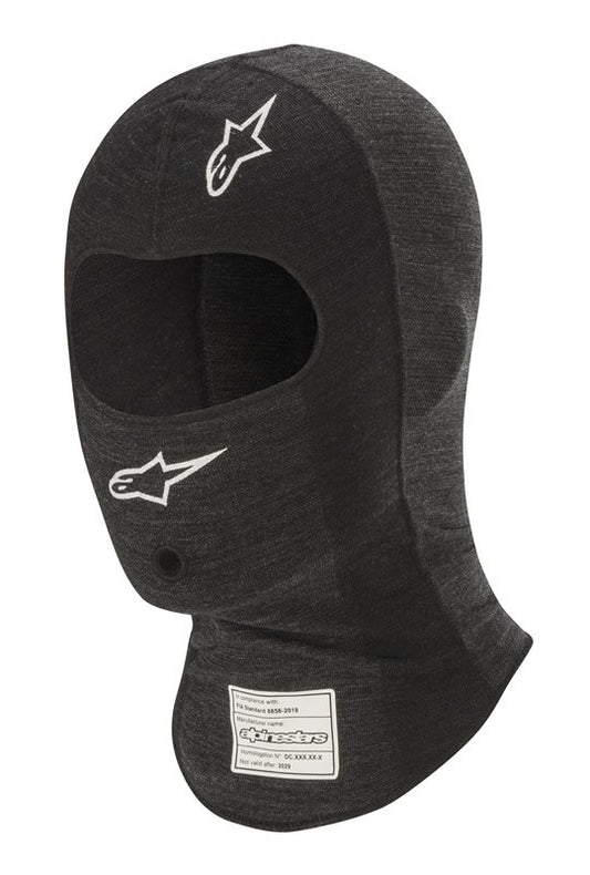 Passamontagna Alpinestars ZX Evo V2 nero/antracite FIA 8856-2018