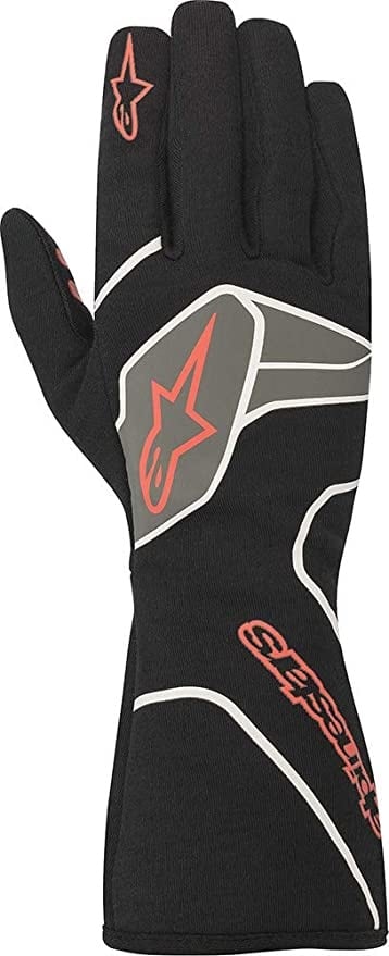 Guanti Alpinestars Tech 1 Race V2 Fia neri/rossi