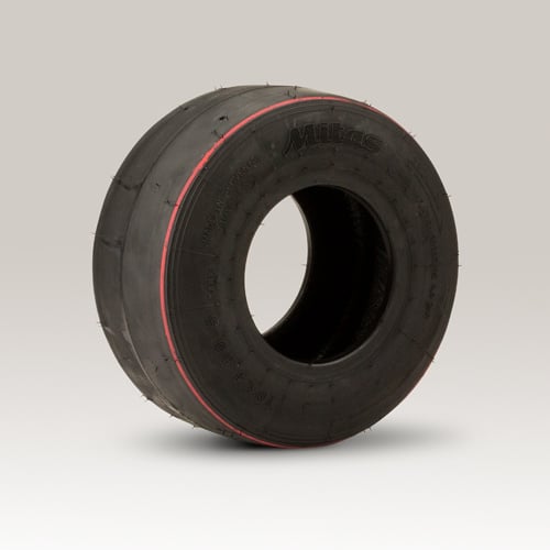 Pneumatico anteriore extra duro per kart a noleggio Mitas SRX 10x4.50-5