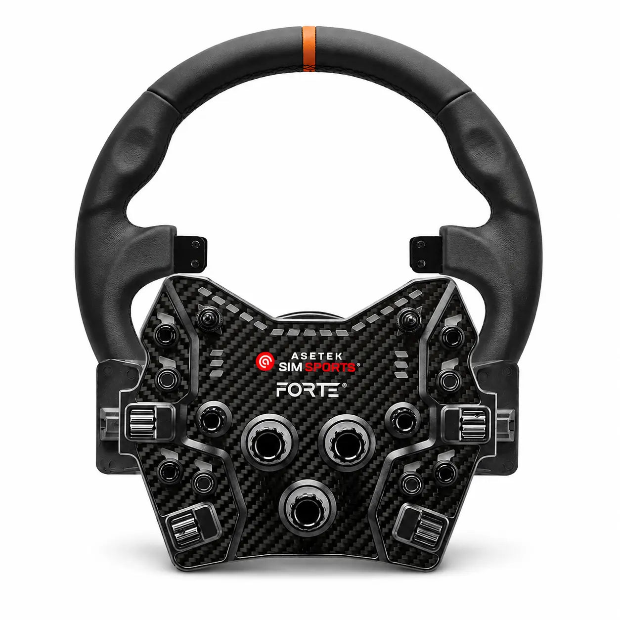 Asetek SimSports Forte GT Button Box (Black, Aluminum)