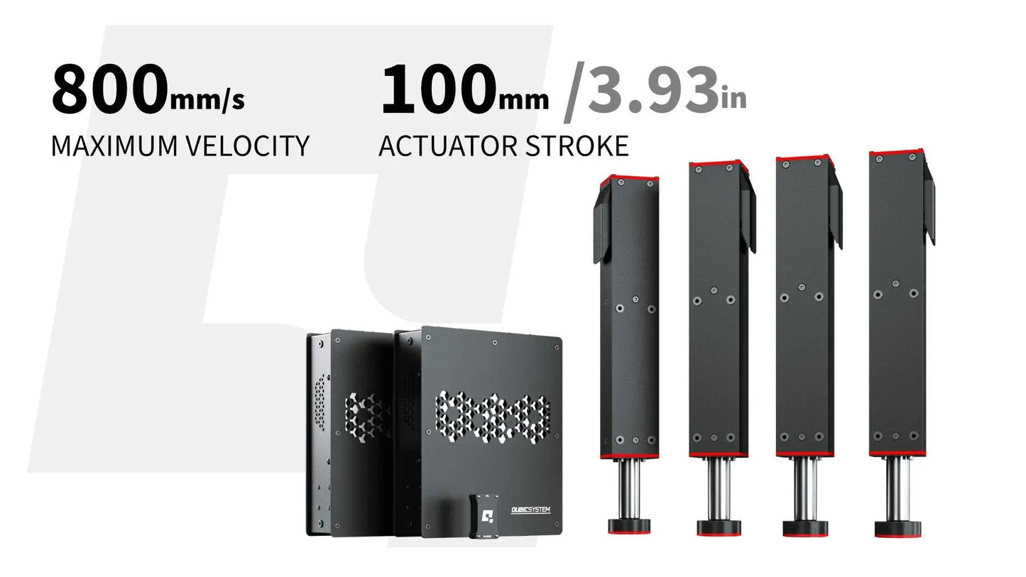 Qubic System - QS-220-PL 3-DOF 4 Axis Motion system - KartKings
