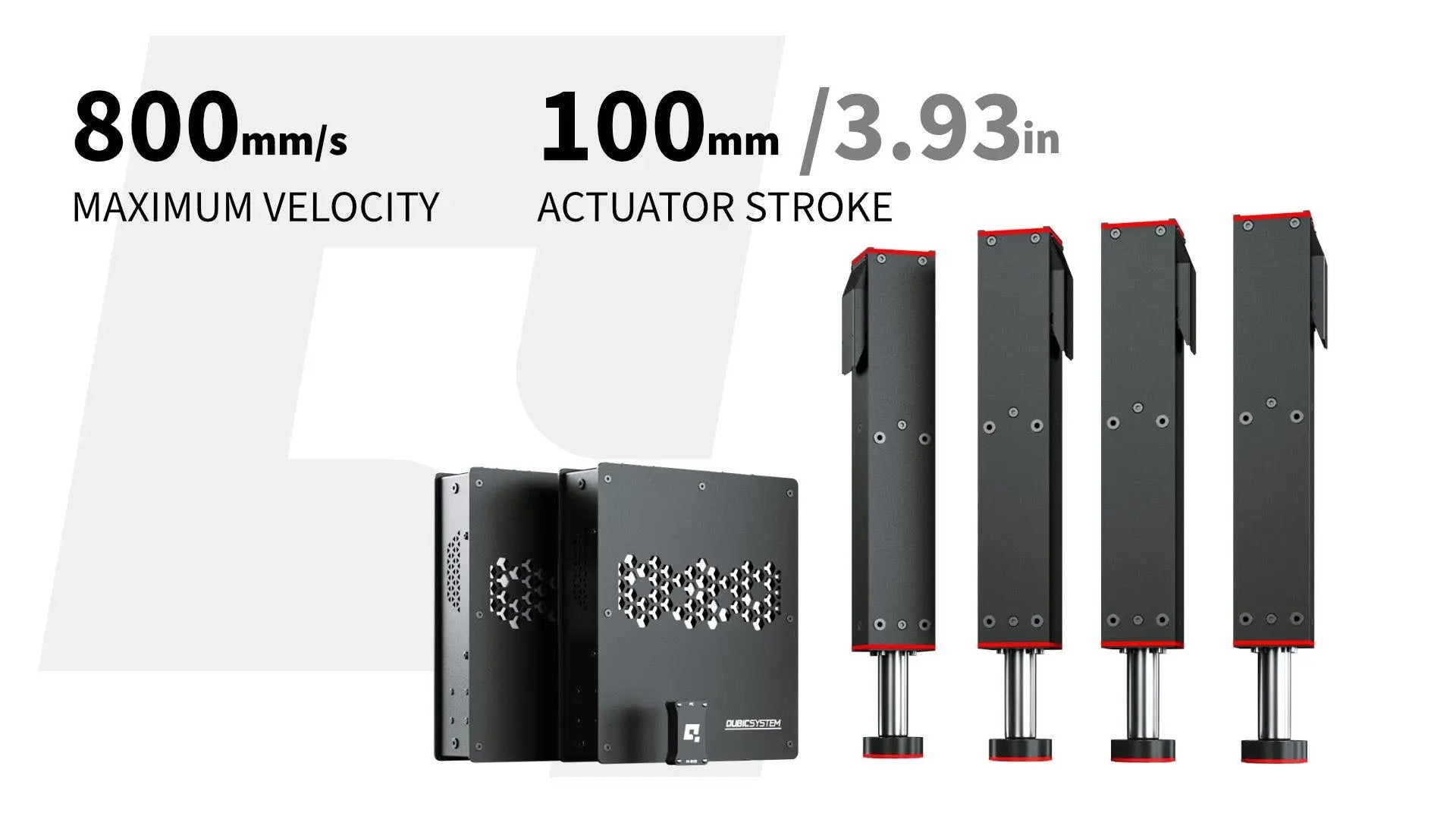 Qubic System - QS-220-PL 3-DOF 4 Axis Motion system - KartKings