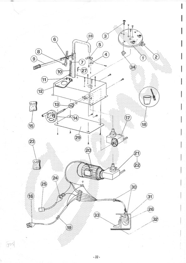 Sistema di montaggio/smontaggio pneumatici completamente elettrico Semel BABY-E