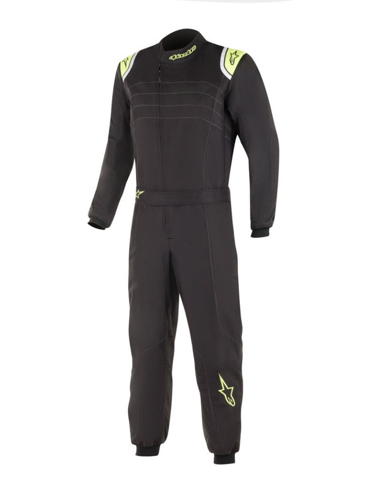 Alpinestars KMX-9 V3 S bambini neri/giallo fluorescente