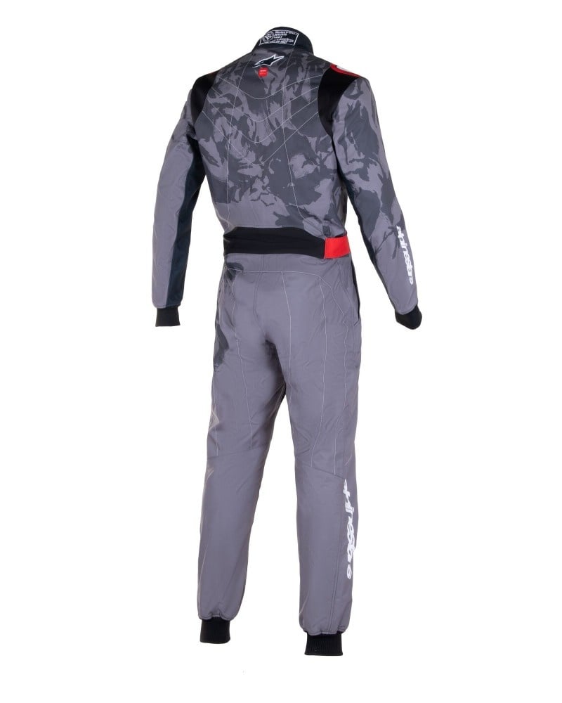 Alpinestars KMX-9 V3 Graphic 5 Grigio scuro/Nero