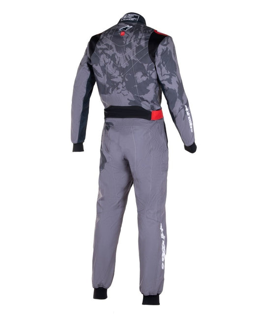 Alpinestars KMX-9 v2 Graphic 5 Grigio scuro/Nero
