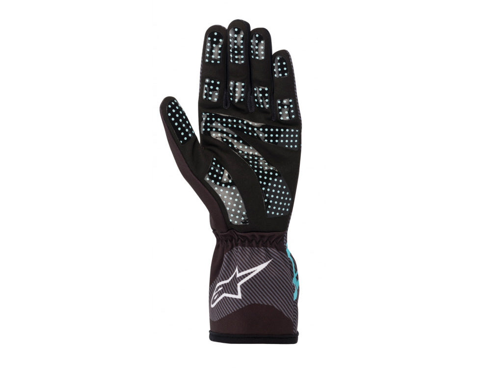 Alpinestars Tech 1-K glove zwart / turqoise