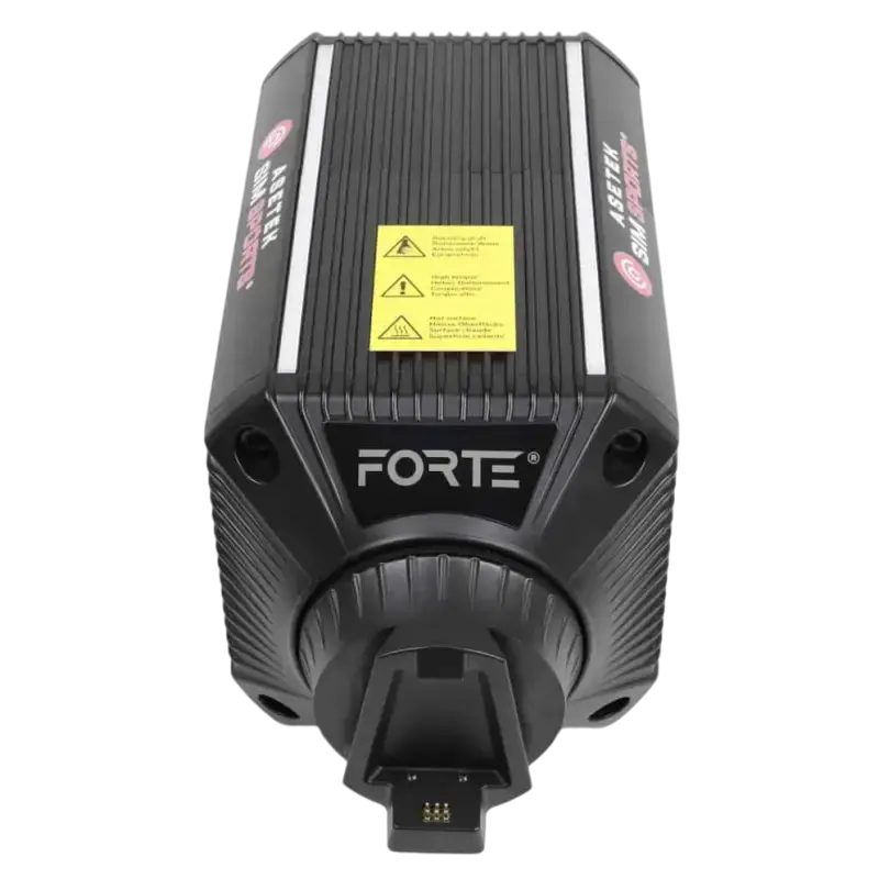 Asetek SimSports® Forte™ 18Nm & Forte Pedals S-Series Bundle