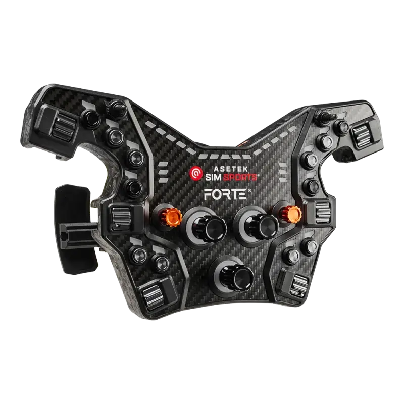 Asetek SimSports - Forte Formula Button Box (Black, Aluminum)
