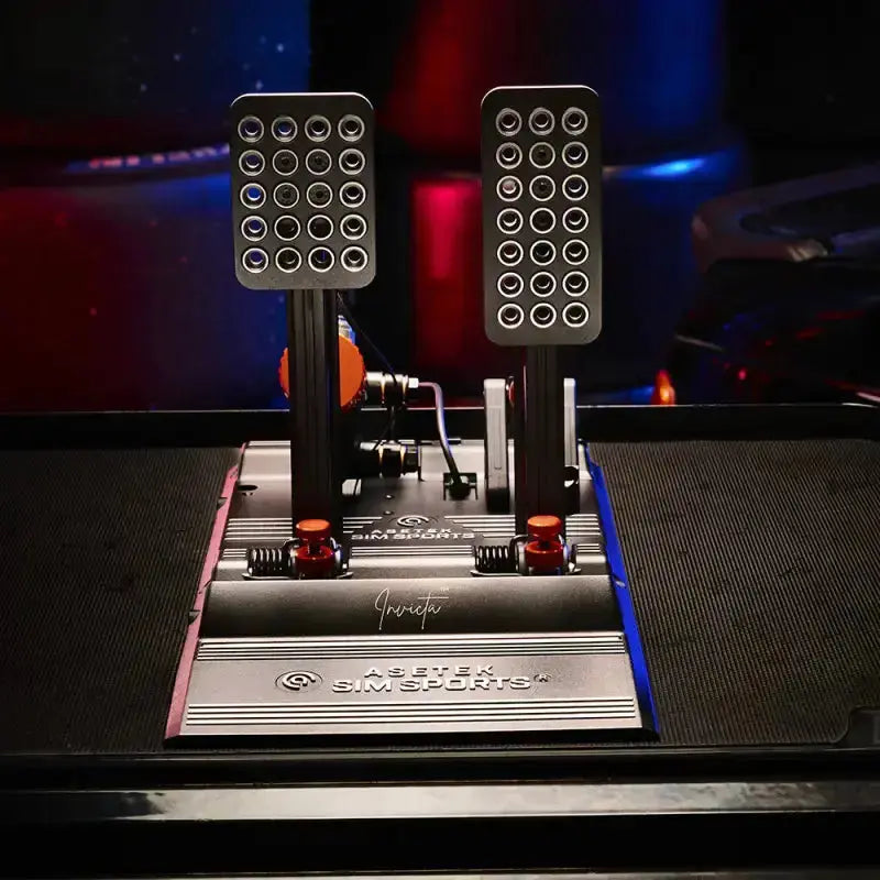 Asetek SimSports Invicta™ Pedals T.H.O.R.P.™ II Throttle and Brake Pedals - KartKings