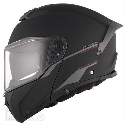 Casco MT Helmets System nero opaco
