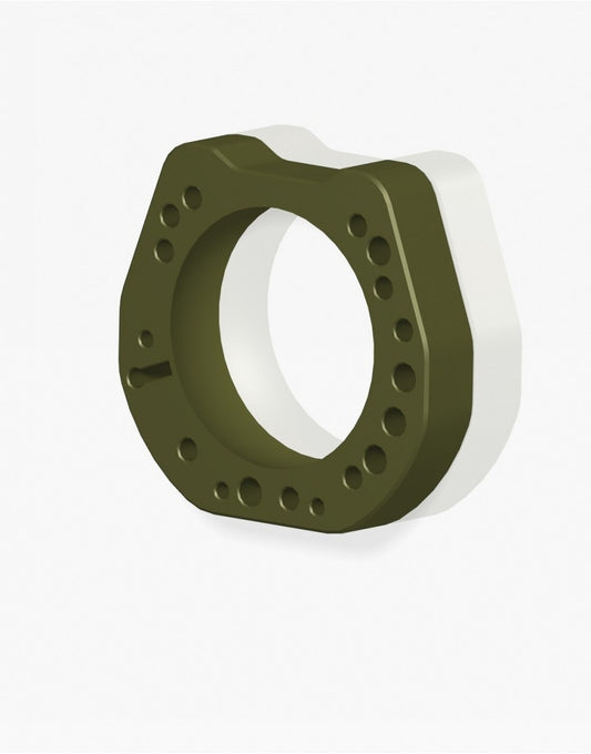 Supporto cuscinetto assale posteriore IPK colore titanio 40/50MM