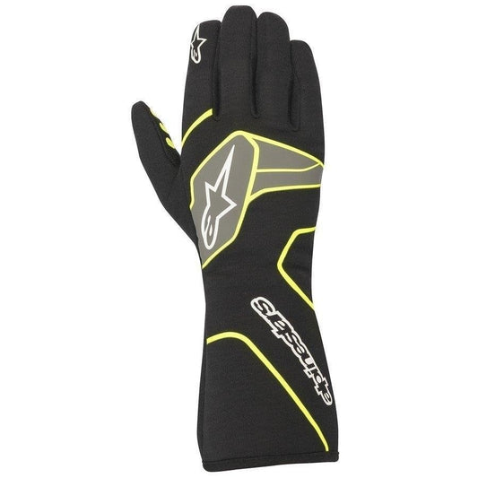 Guanti Alpinestars Tech 1 Race V2 Fia neri/giallo fluorescente