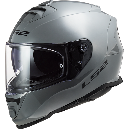 LS2 FF800 Strom II solid - Glans nardo grijs