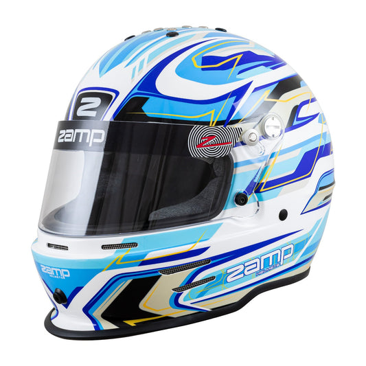 Zamp RZ-42Y Wit / blue