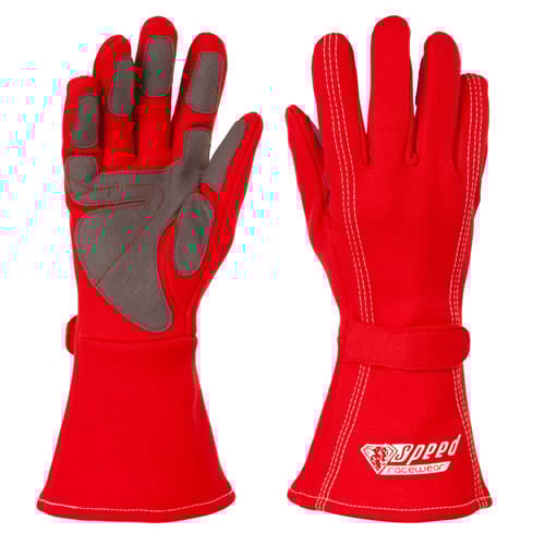 Speed handschoenen Auckland G-1 Rood