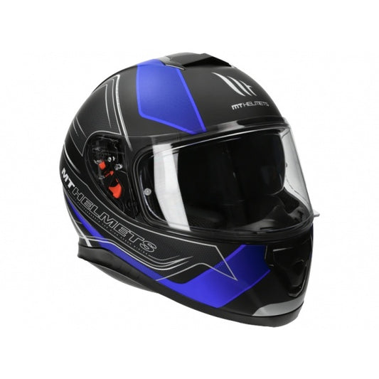 MT Helmets Thunder 3 SV nero opaco/blu