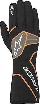 Guanti Alpinestars Tech 1 Race V2 Fia neri/arancione fluorescente