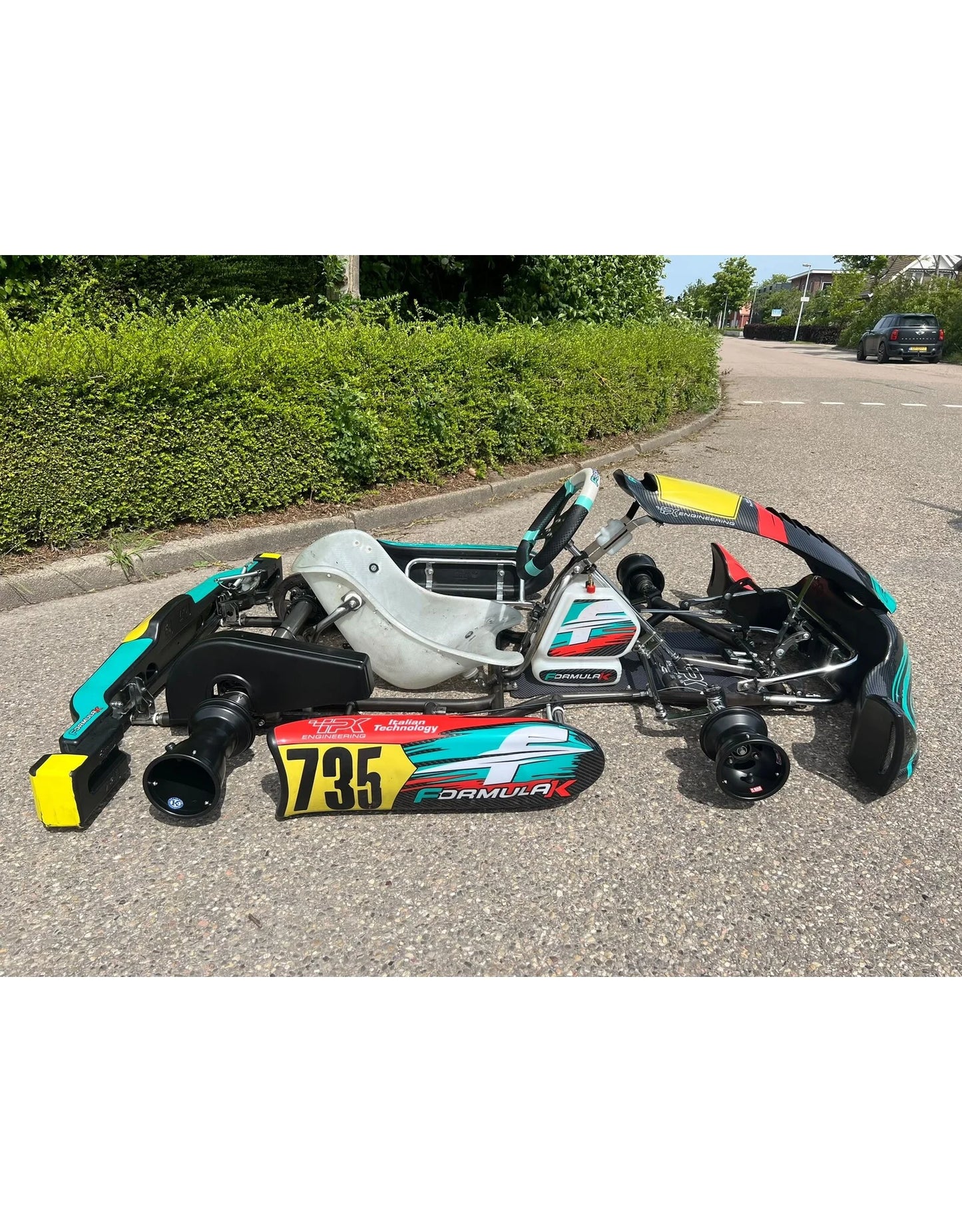 Formula K Fighter rollend chassis