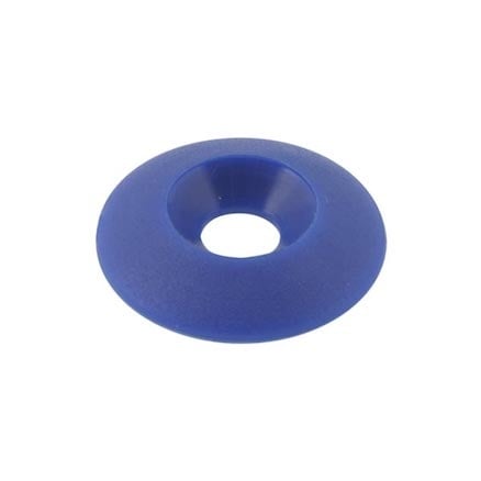 Anello incassato in plastica M8 Blu