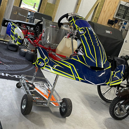 Set di adesivi kart personalizzati / design della livrea