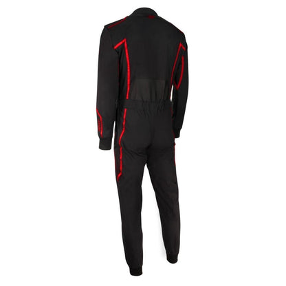 Speed 2 lagen overall RS2 Imola zwart/rood