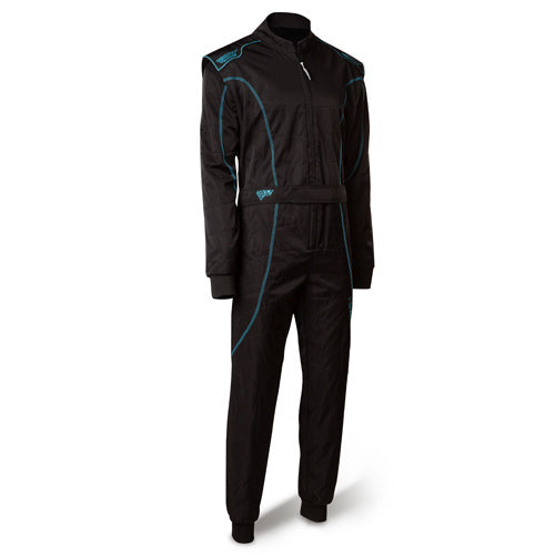 Speed LVL2 Overall RS-1 Barcelona zwart/fluor ciano