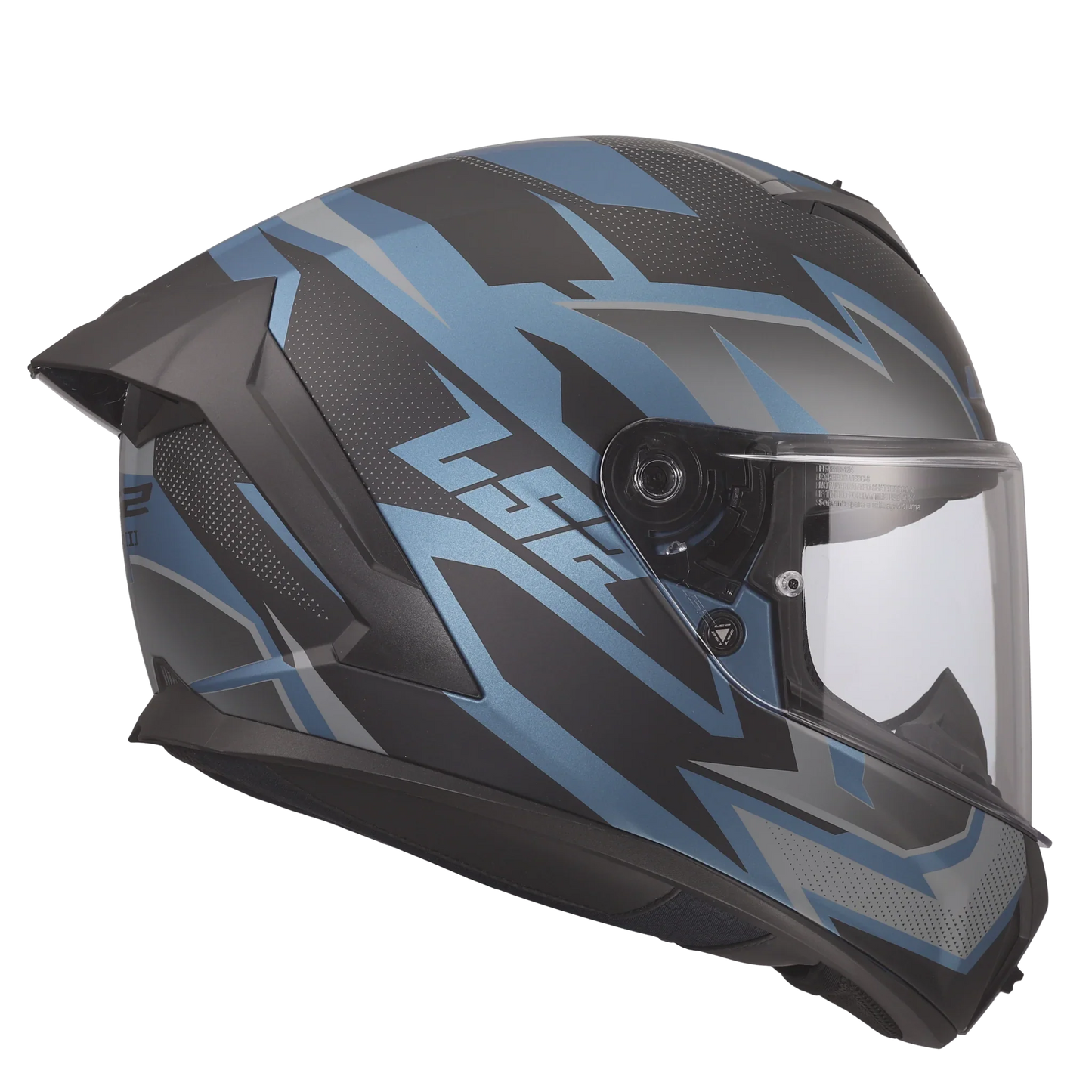LS2 FF820 Rapid III XTREM zwart/blauw - KartKings