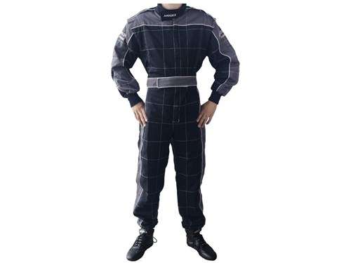 Arroxx overall katoen zwart/grijs