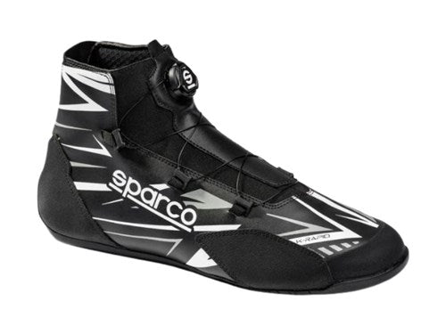 Sparco kartschoenen K-Rapid zwart/wit - KartKings