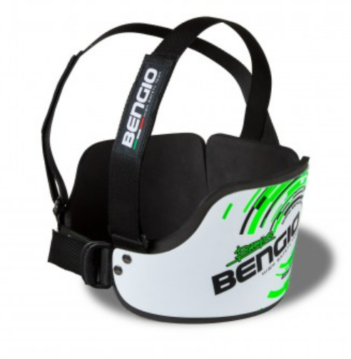 Paraurti Bengio bianco/verde modello da donna